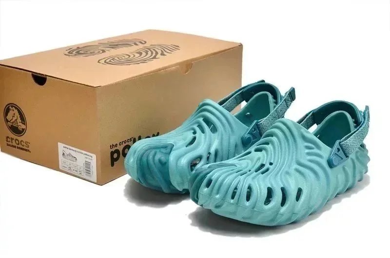 Crocs Sandals Pollex Clog — Crocs Polle – Denim Blue