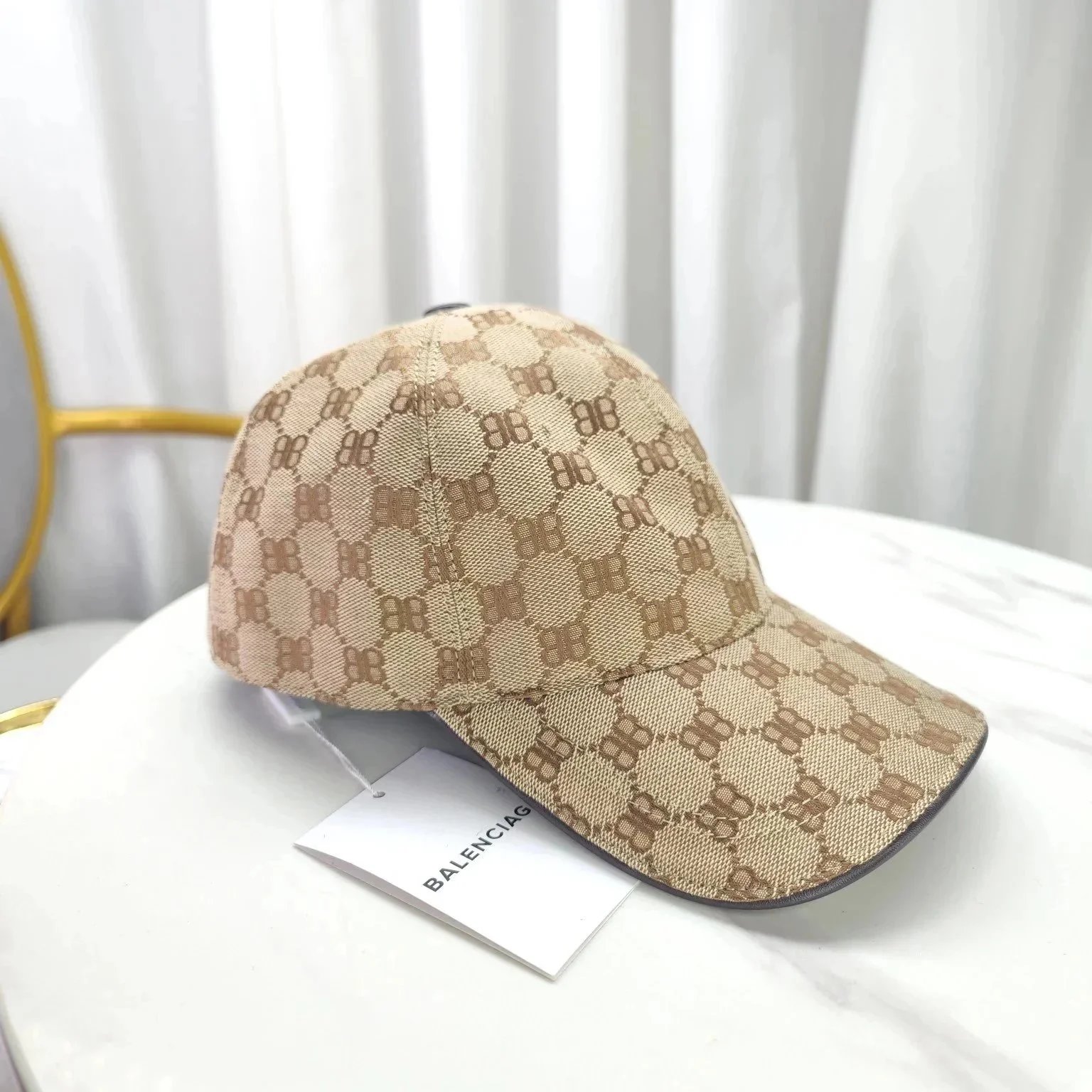 Balenciaga Logo Beig