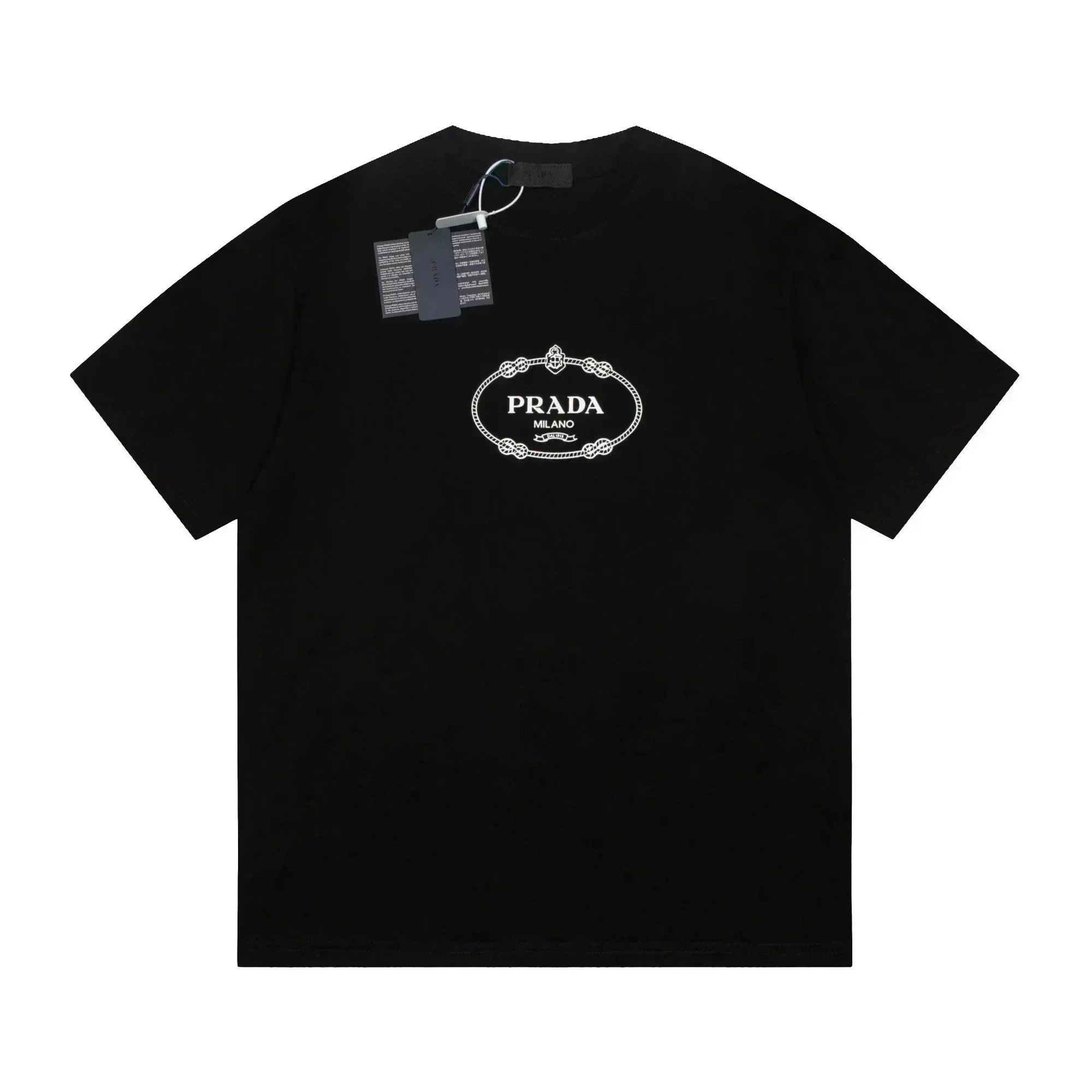Prada Logo Black Cas