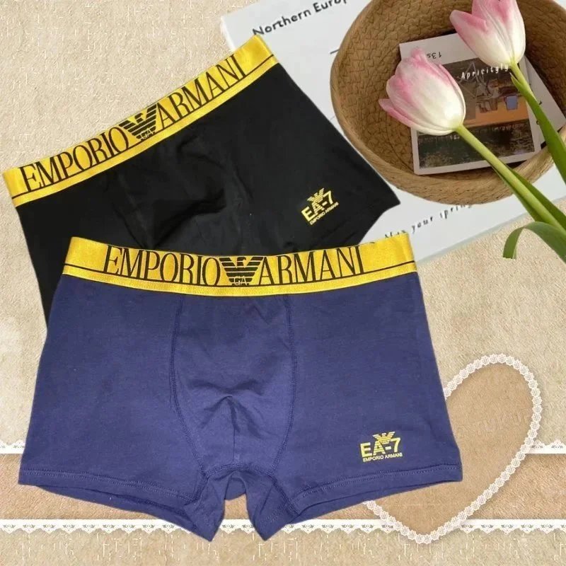 Emporio Armani Underwear EA7 Logo Boxer Briefs, 3-Pack image 5