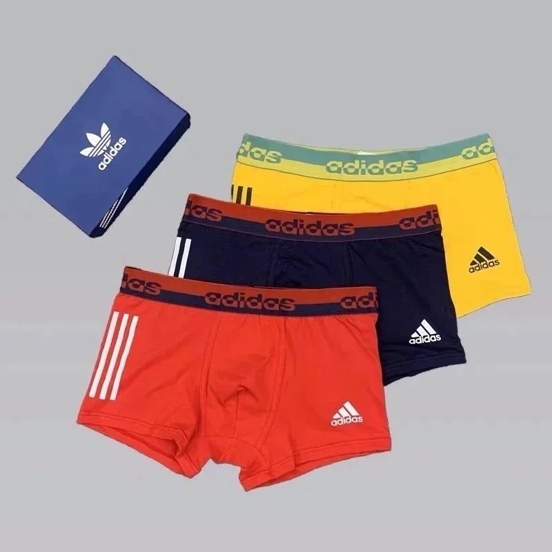 adidas Underwear Three-Stripe Boxer Briefs, 3-Pack image 5