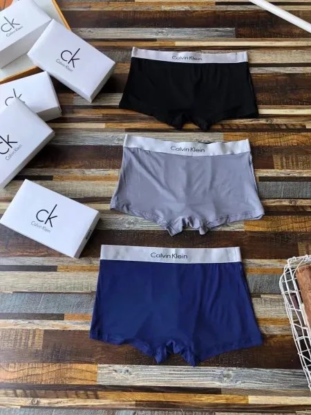 Calvin Klein Mesh Boxer Briefs in Black, Gray, and Navy Underwear - 5