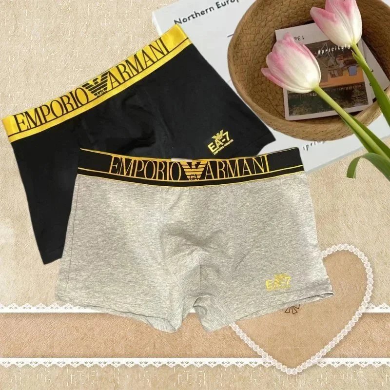 Emporio Armani Underwear EA7 Logo Boxer Briefs, 3-Pack image 4