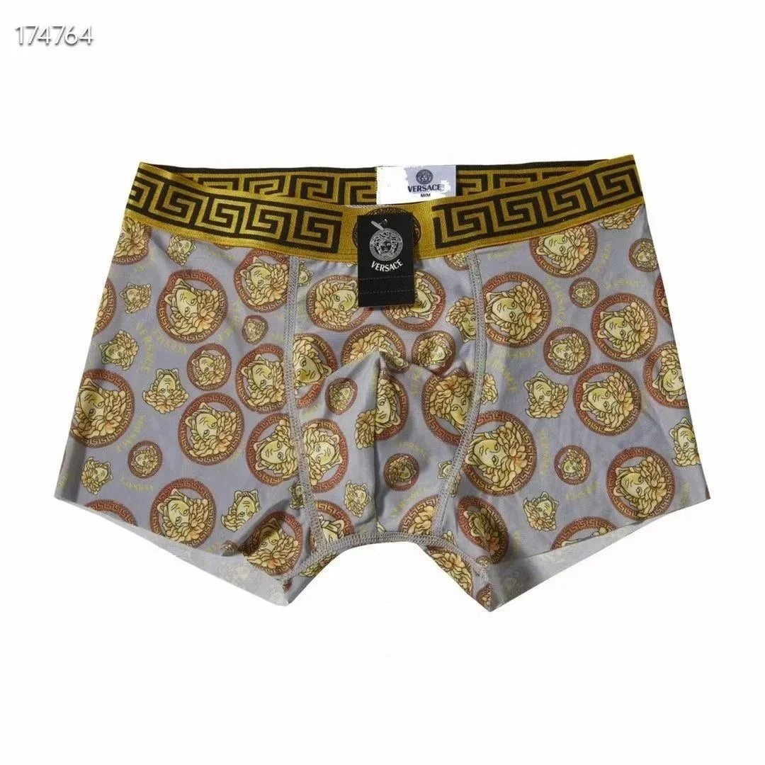 Versace Underwear Men's Medusa-print boxer briefs, 4-pack image 3