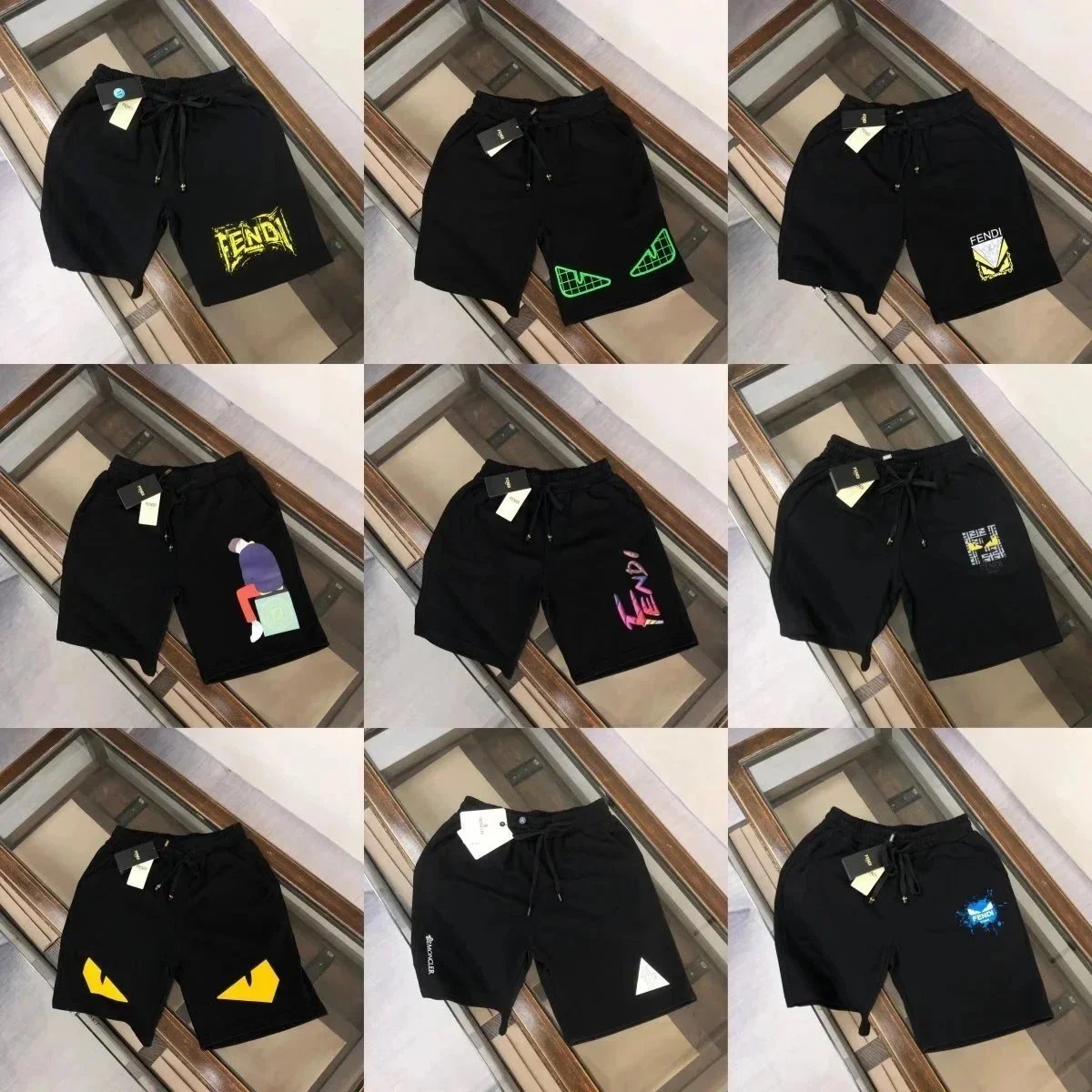 Fendi Logo Black Cas