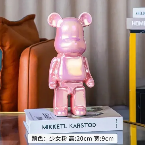 Medicom Toy Bearbrick 400% Glossy Collectible Figure Accessories - 1