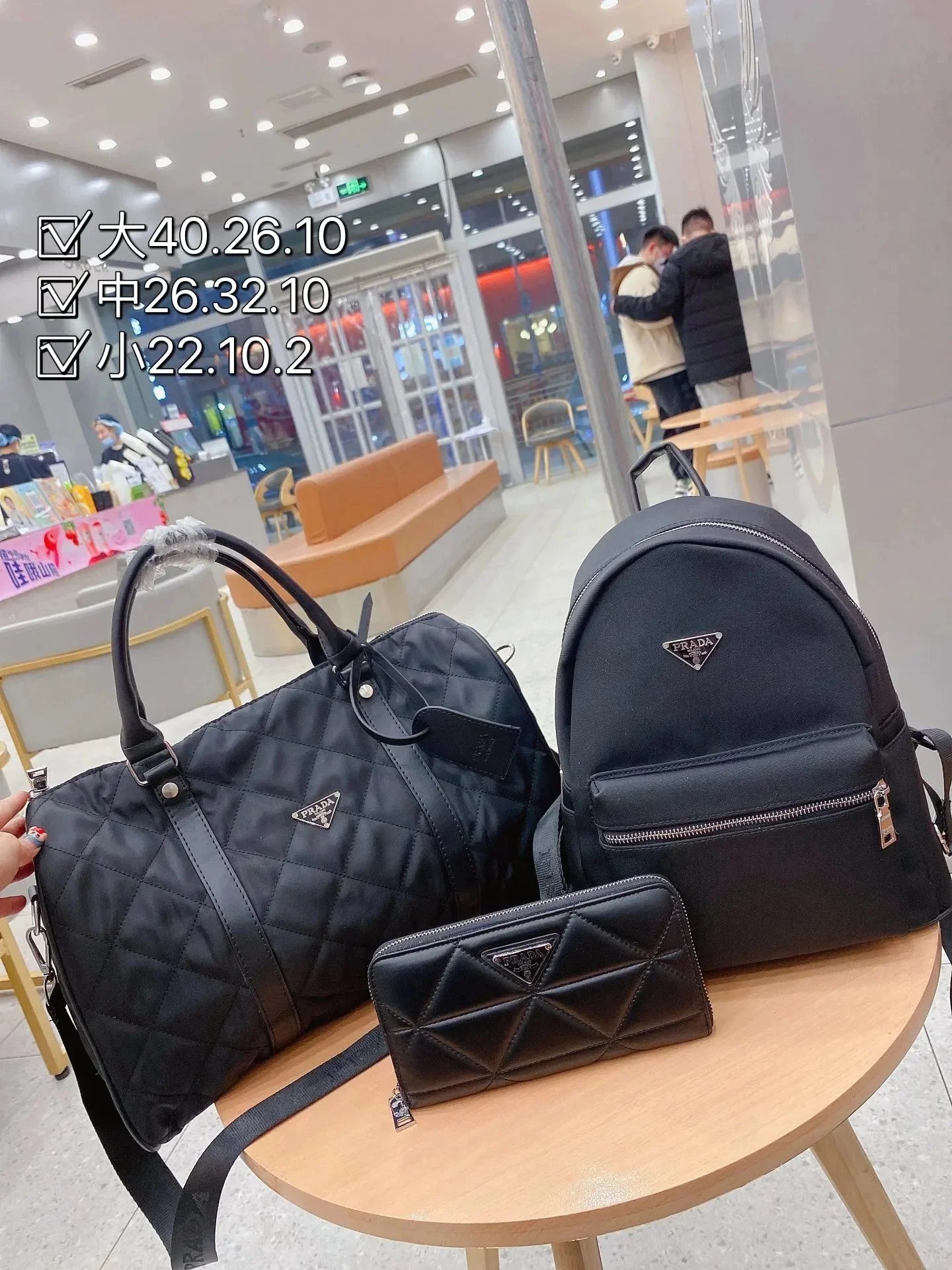 Louis Vuitton Monogram Bucket Bag, Multi-Pochette, and Baseball Cap Set product photo 4