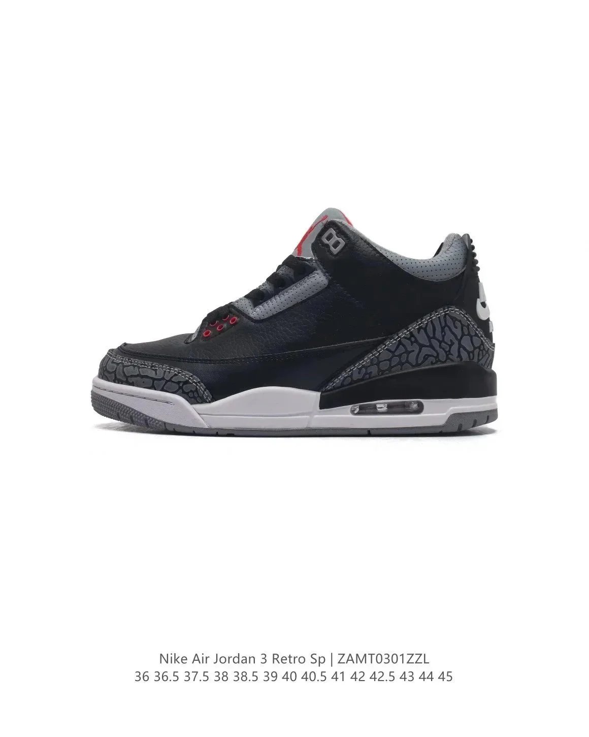 Air Jordan 3 Retro Sneakers product photo 3