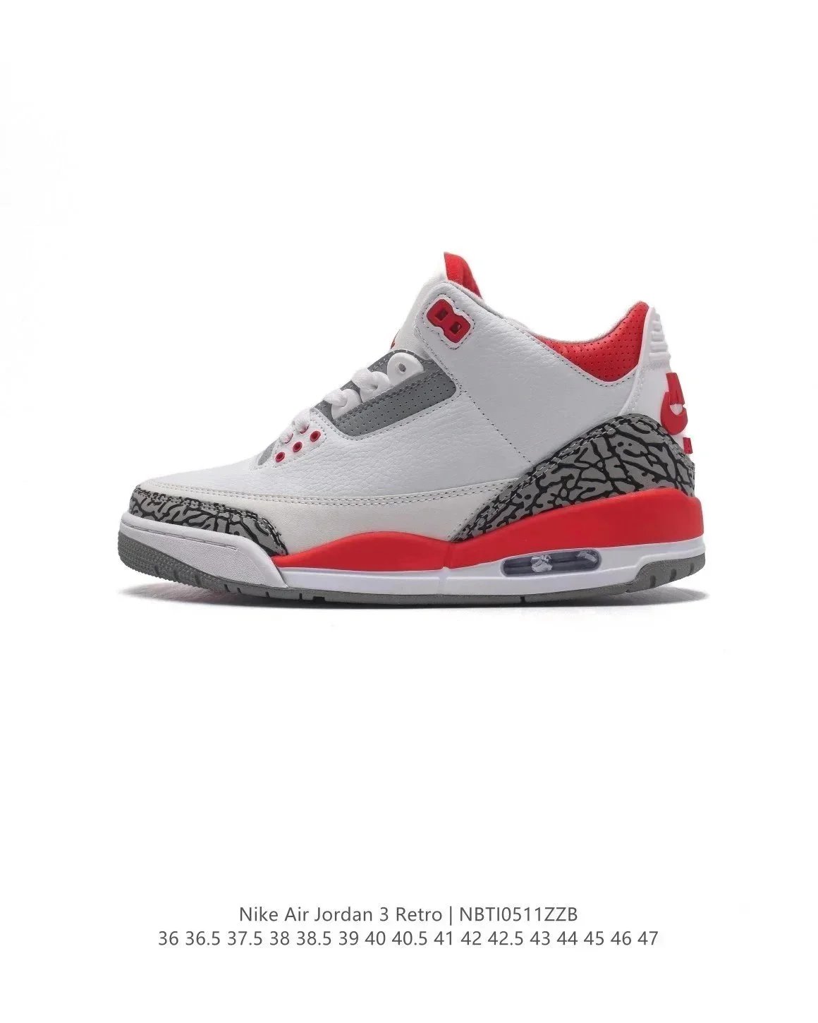 Air Jordan 3 Retro Sneakers product photo 2