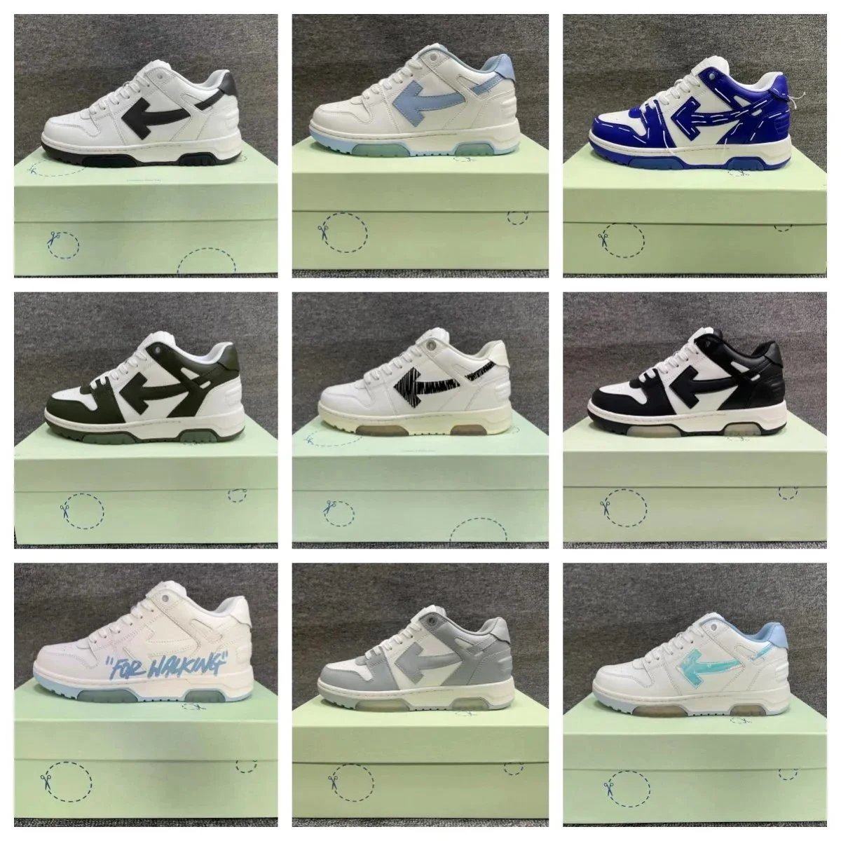 Off-White Low-top sneakers with arrow logo