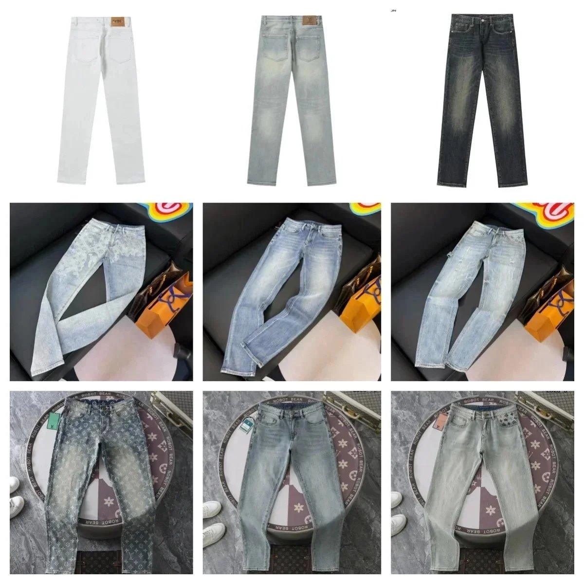 Unisex Denim Jeans W