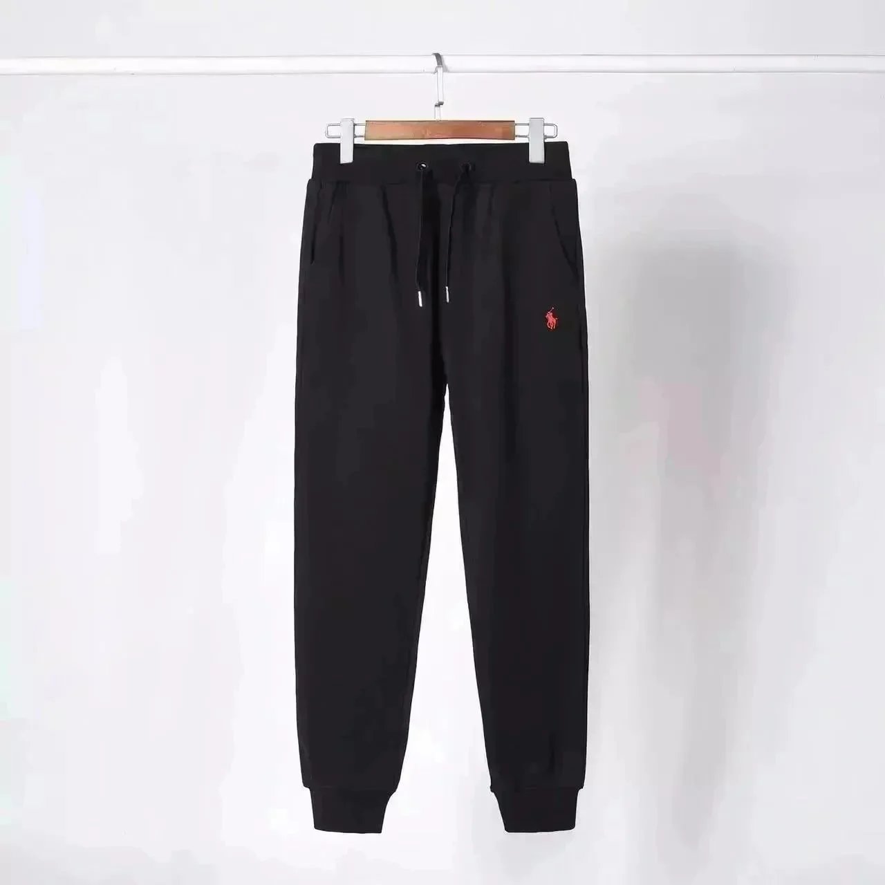 Black Red Label Pants