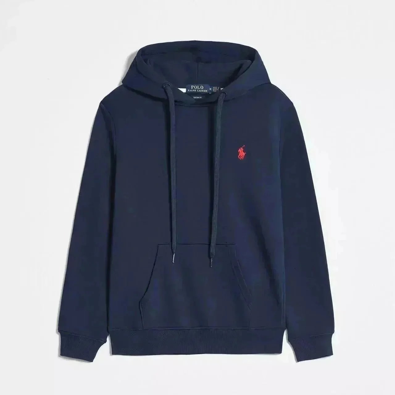 Royal Blue Red Label Pullover Hoodie