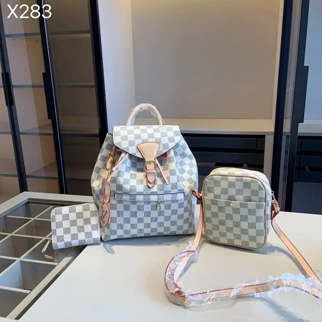 Louis Vuitton Handbags Three-Piece Handbag Set with Crossbody Bag and Wallet product detail image 6