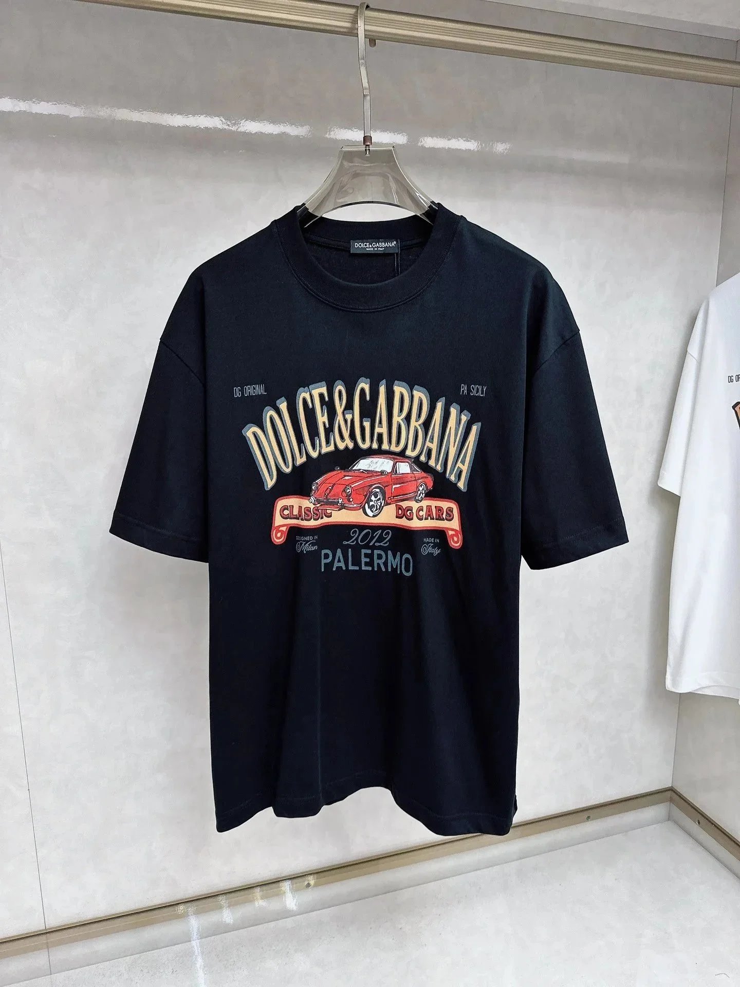 Dolce & Gabbana T-Shirts Logo Graphic Short-Sleeve T-Shirt — 14
