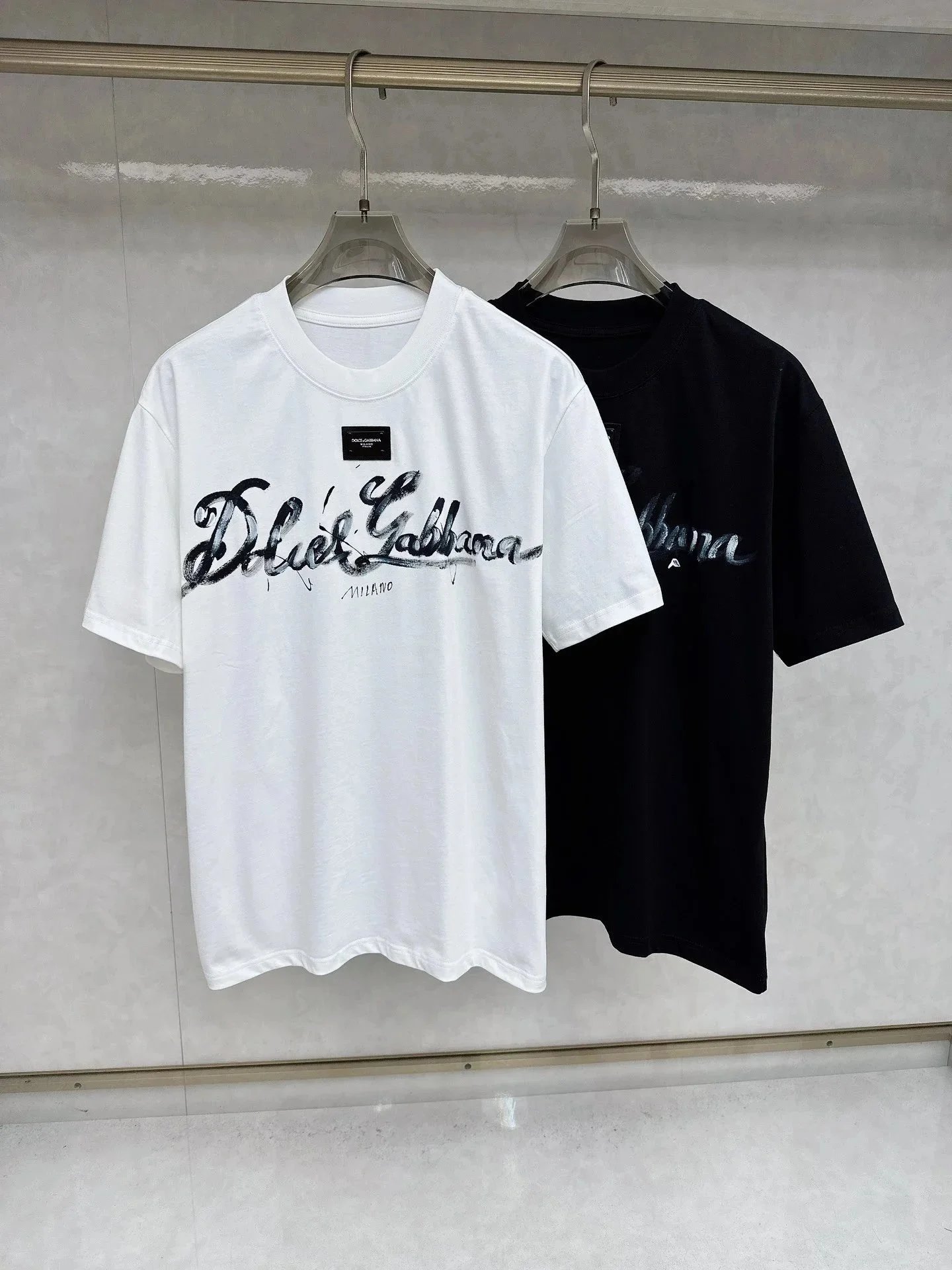 Dolce & Gabbana T-Shirts Logo Graphic Short-Sleeve T-Shirt image 2