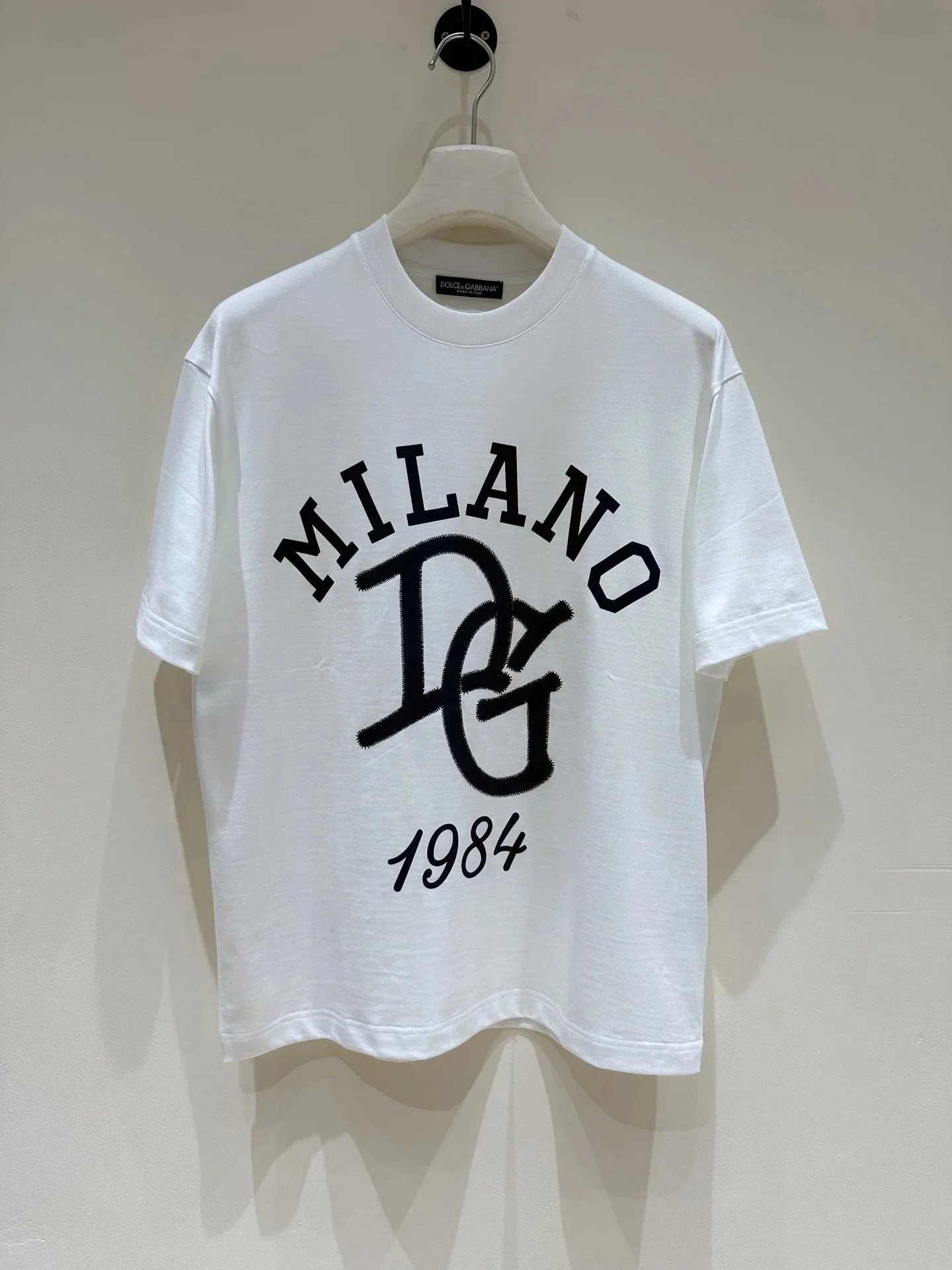 Dolce & Gabbana T-Shirts Logo Graphic Short-Sleeve T-Shirt — 10