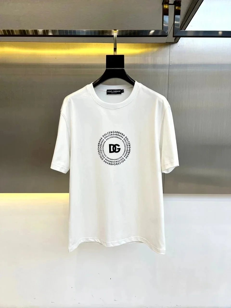 Dolce & Gabbana T-Shirts Logo Graphic Short-Sleeve T-Shirt — 8