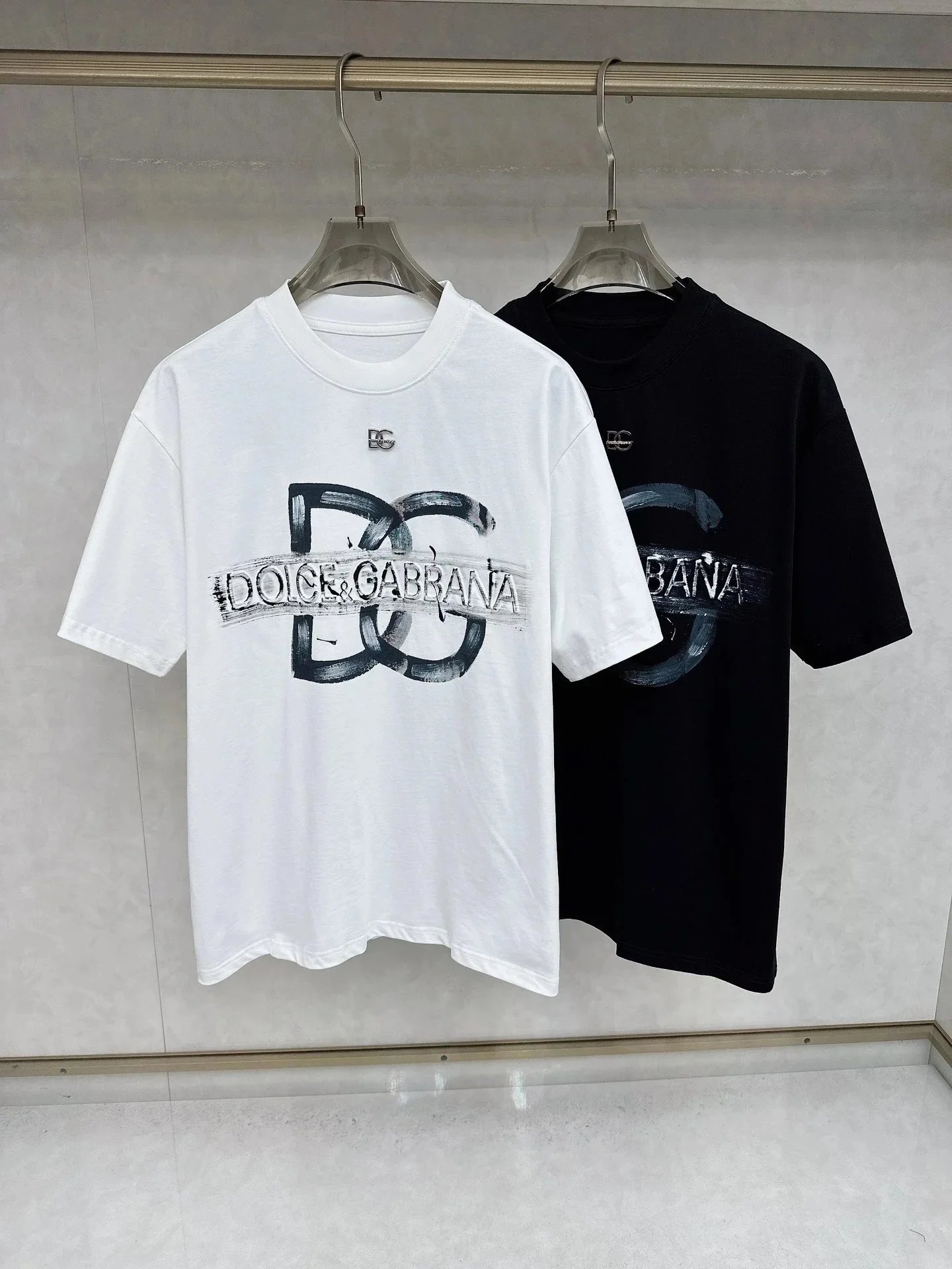 Dolce & Gabbana T-Shirts Logo Graphic Short-Sleeve T-Shirt image 10