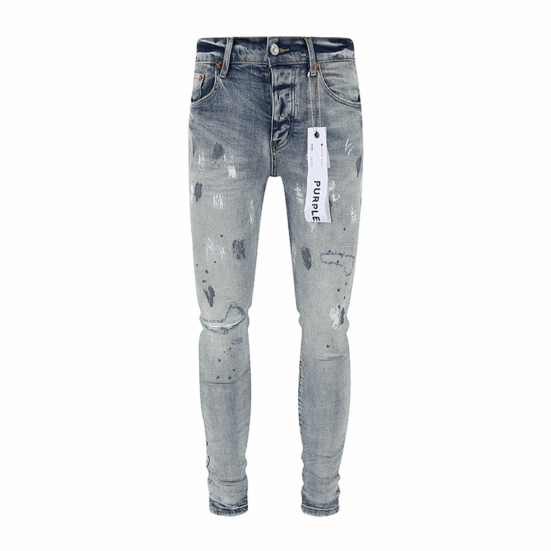Purple Brand Distressed Slim Fit Jeans
