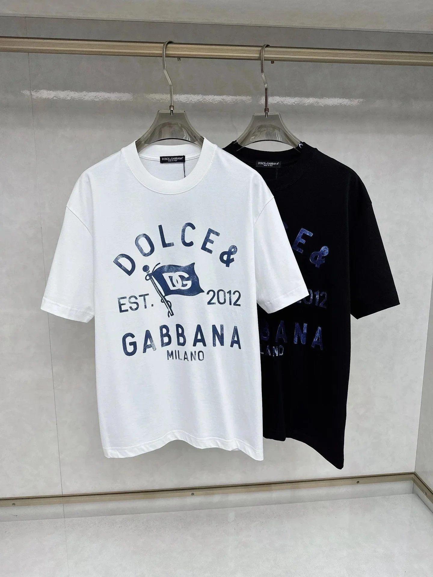 Dolce & Gabbana T-Shirts Logo Graphic Short-Sleeve T-Shirt image 11