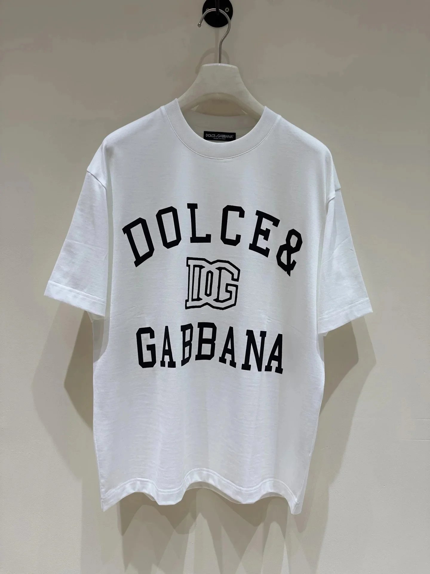 Dolce & Gabbana T-Shirts Logo Graphic Short-Sleeve T-Shirt — 12