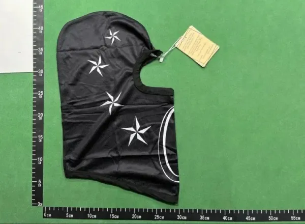 Off-White Star Print Balaclava White - 7