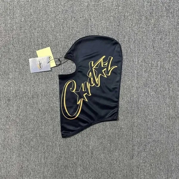 Chrome Hearts Balaclava Black Gold Logo Face Cover - 1