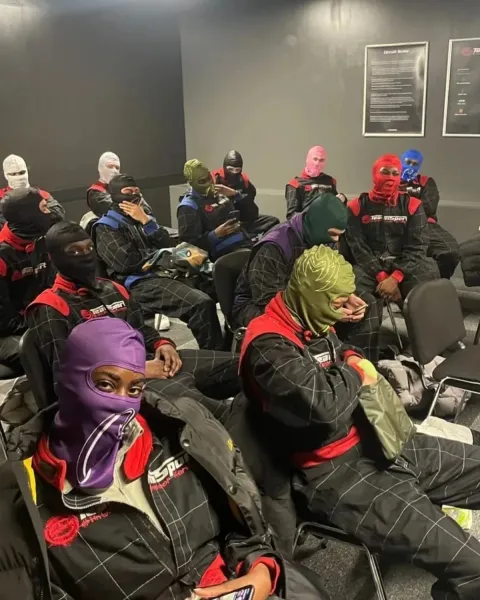 Off-White Star Print Balaclava White - 13