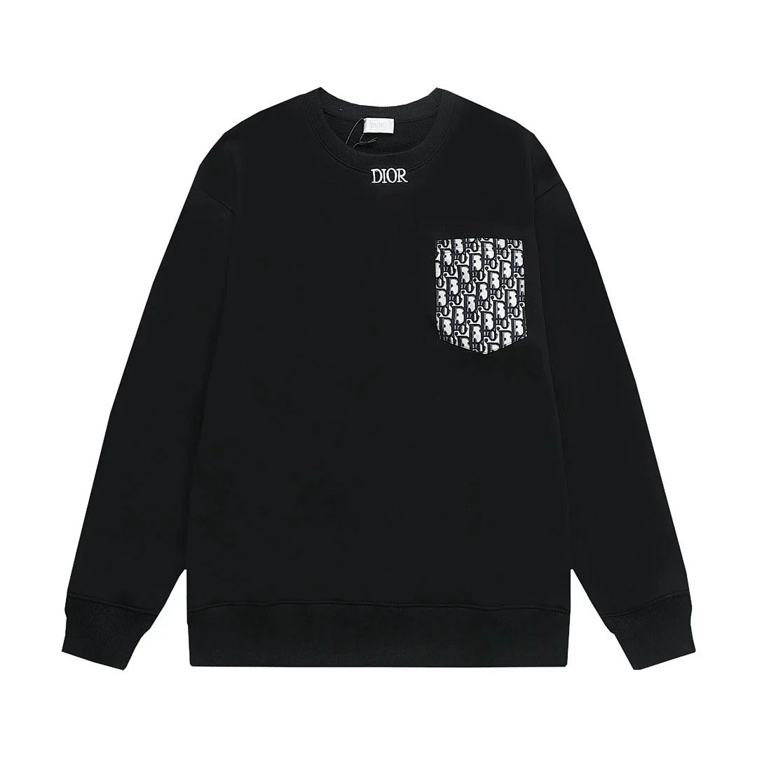 Dior Oblique Logo Black Hoodie product detail 15 in Litbuy spreadsheet finds