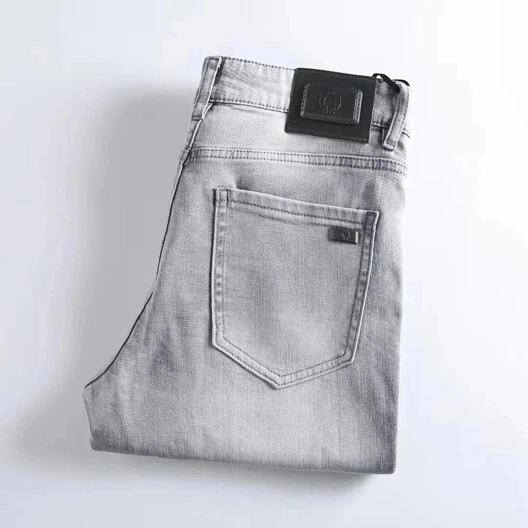Dior Oblique Print Denim Jeans Light Wash - 14