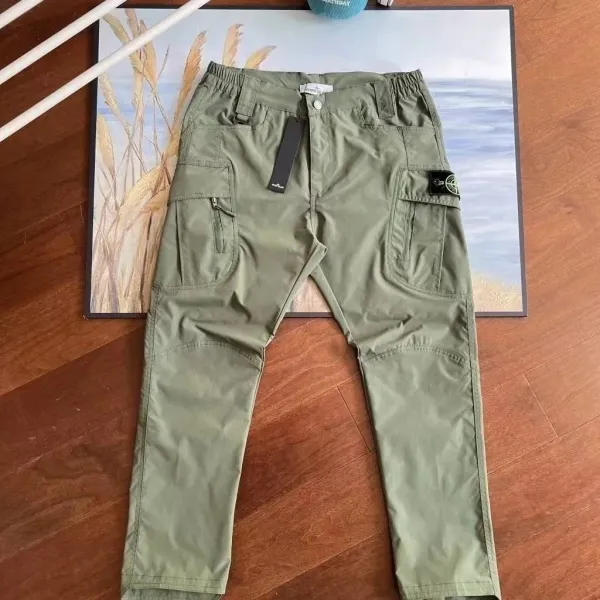 Stone Island Shadow Project Cargo Pants Army Green - 9