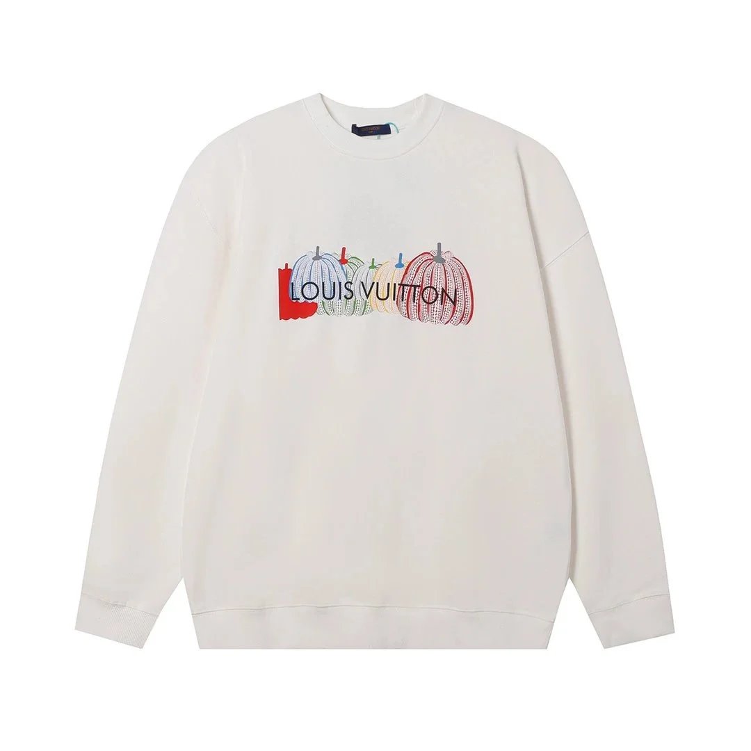 Louis Vuitton x Yayoi Kusama Pumpkin Crewneck Sweatshirt White