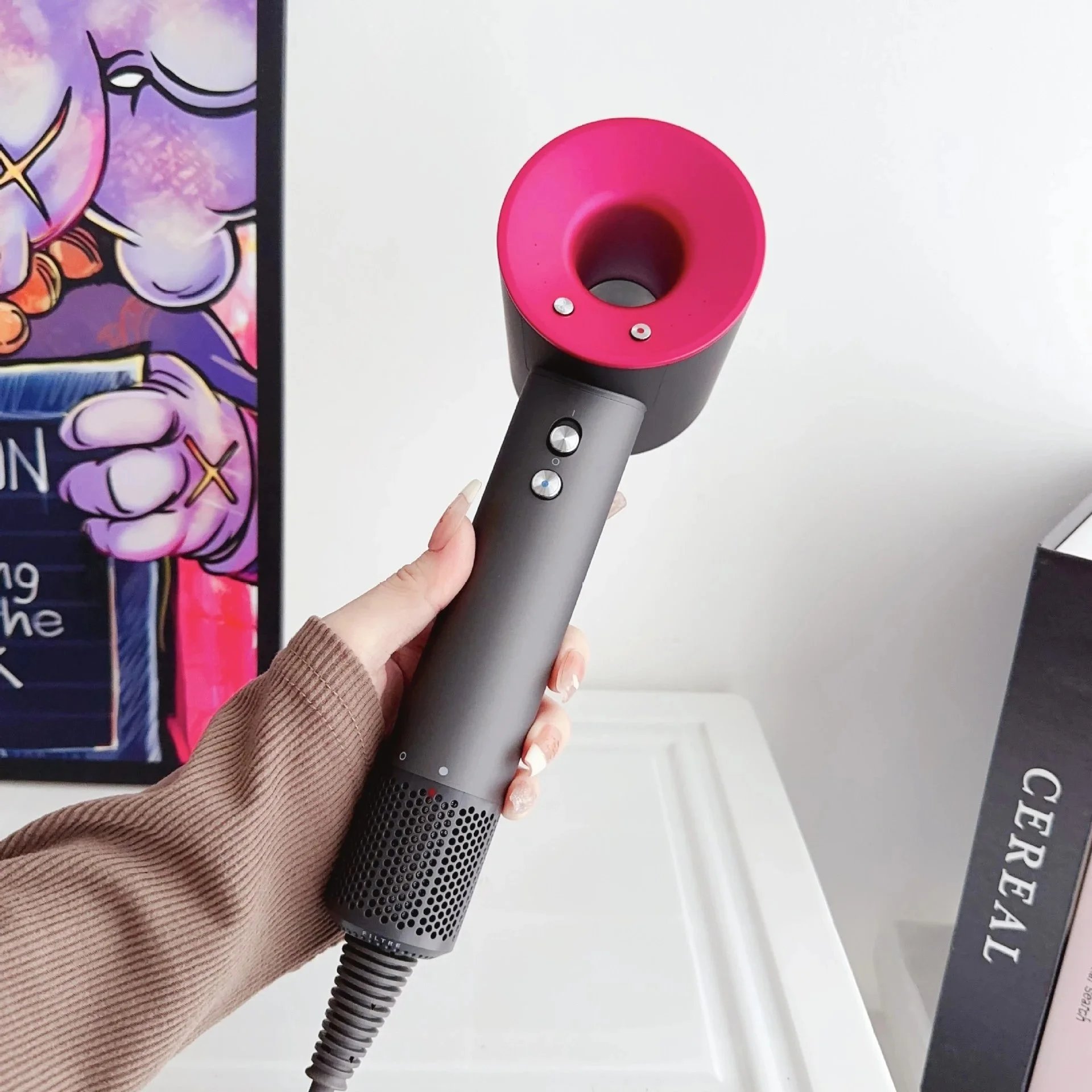 Hair dryer, negative ions do not harm power generation, household constant temperature high-power hair dryer
