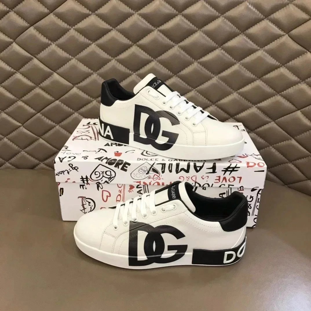 Dolce & Gabbana Dolce & Gabbana DG Logo Sneakers White/Black White