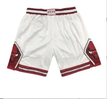 公牛城市版白色球裤