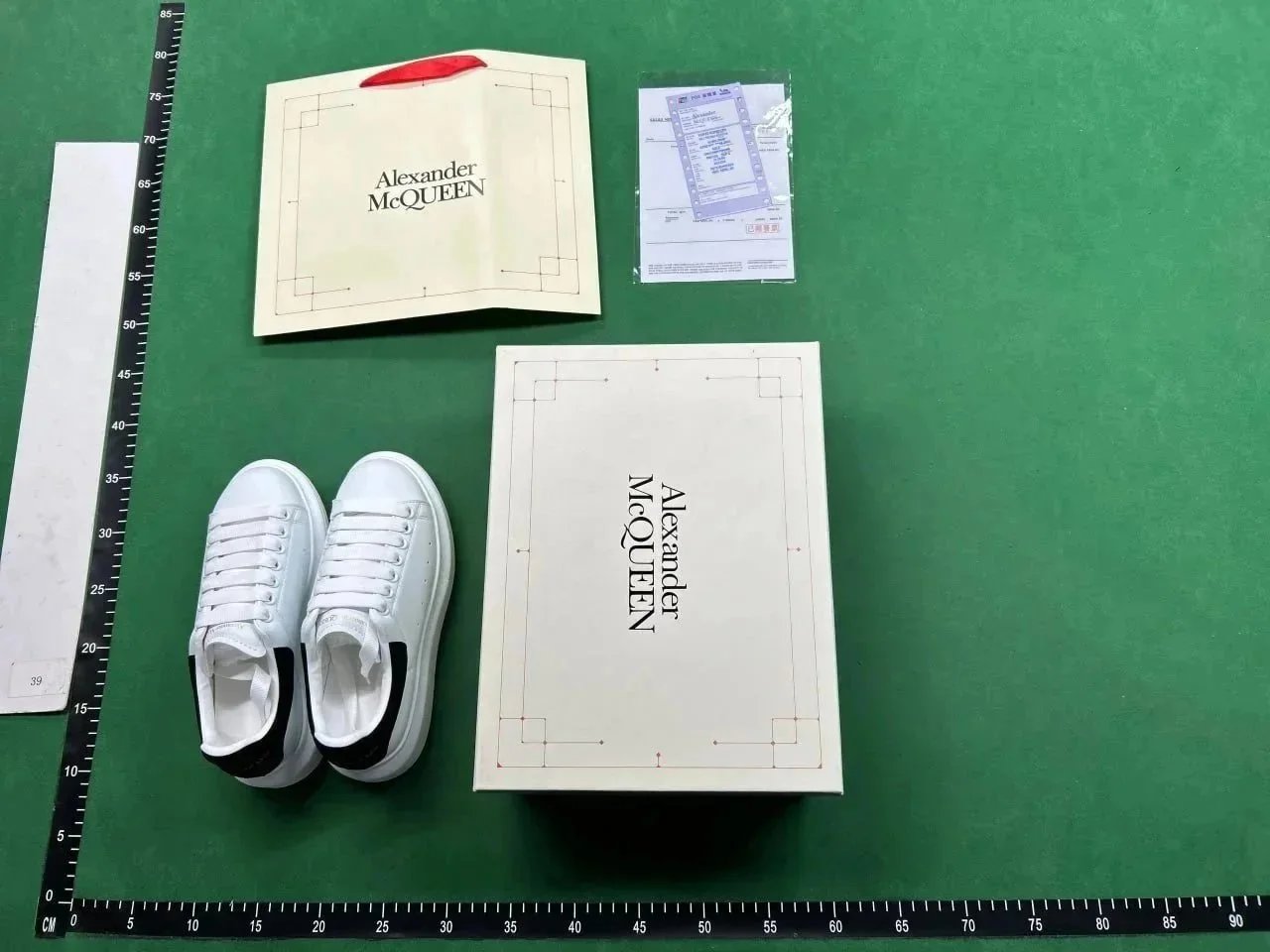 Alexander McQueen Oversized Sneaker Ice Blue White Sneakers - 4
