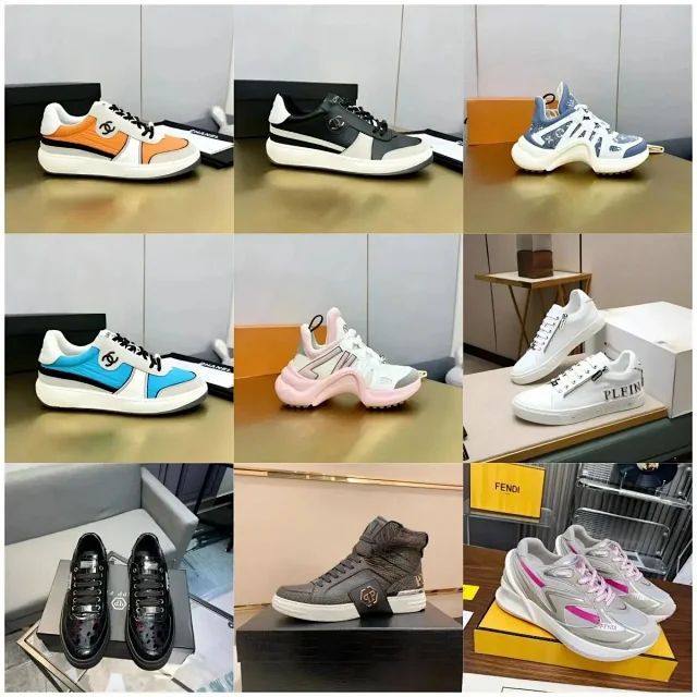 Fendi Sneakers Lace-Up Chunky product detail image 1