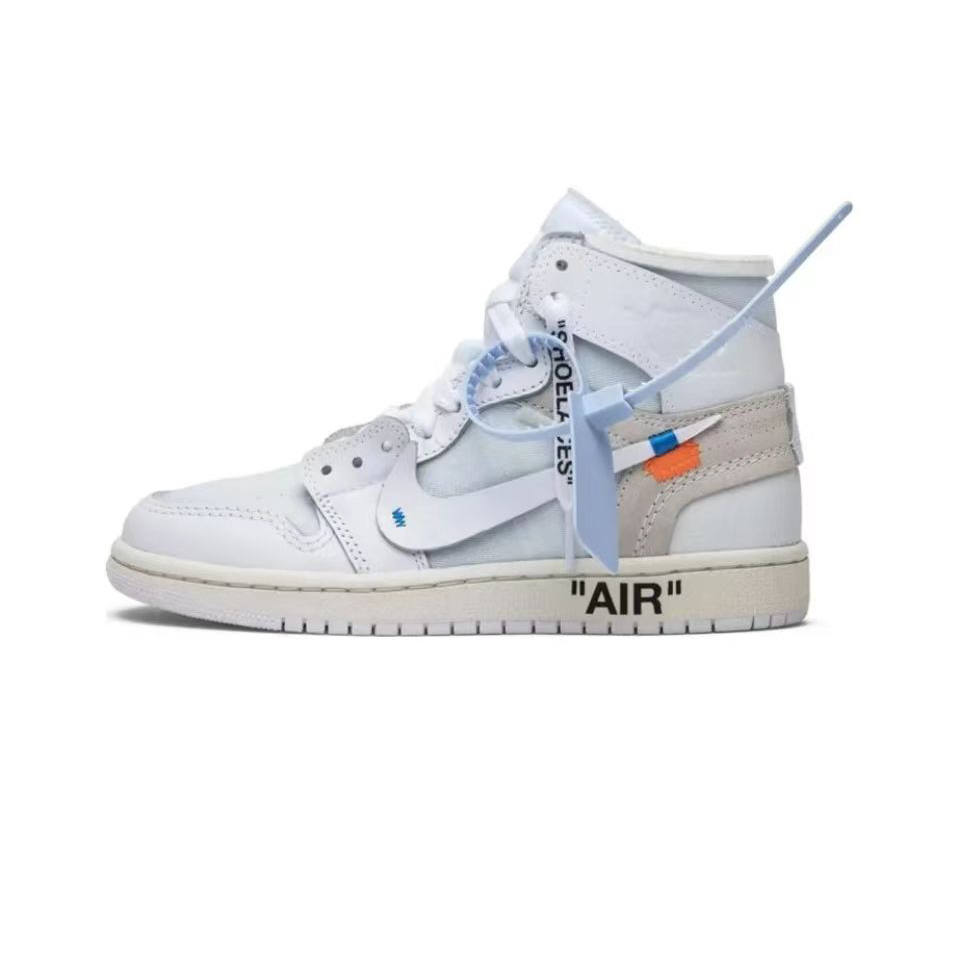 Off-White High-Top Sneakers