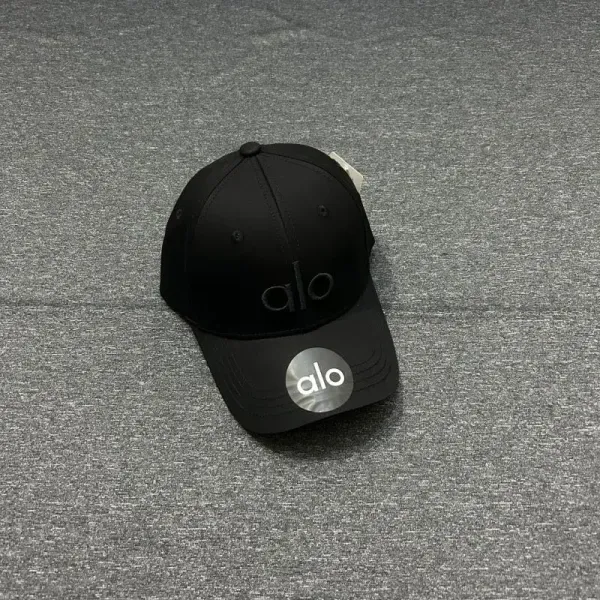 Alo Yoga Embroidered Logo Pink Baseball Cap - 9