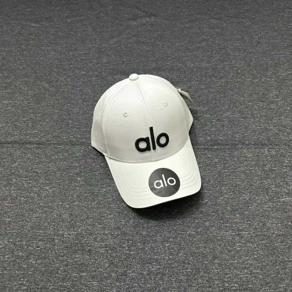 Alo Yoga Embroidered Logo Pink Baseball Cap - 10