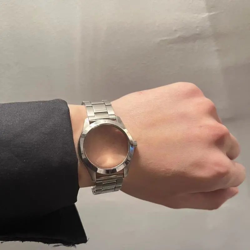 Stainless Steel Watch Series Bracelet Genuine Niche Design Bangle Unisex In Stock