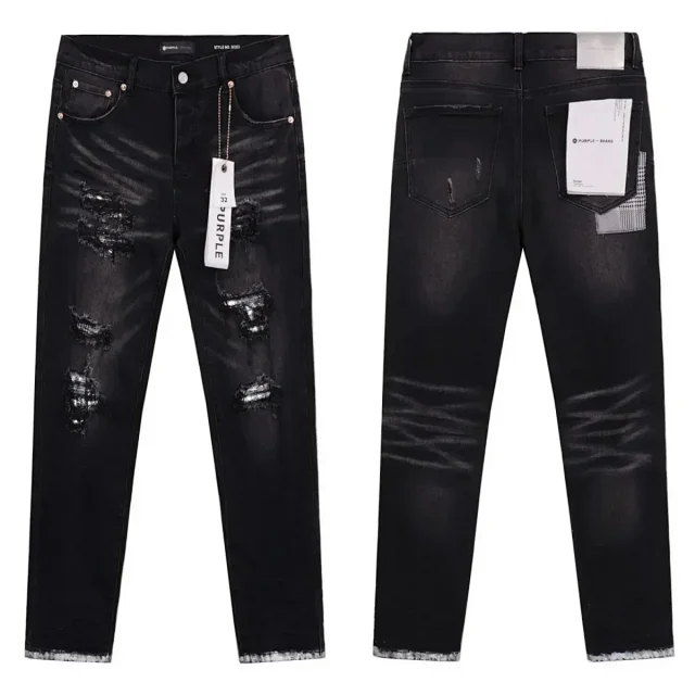 Purple Brand Jeans Distressed slim-fit product detail image 13