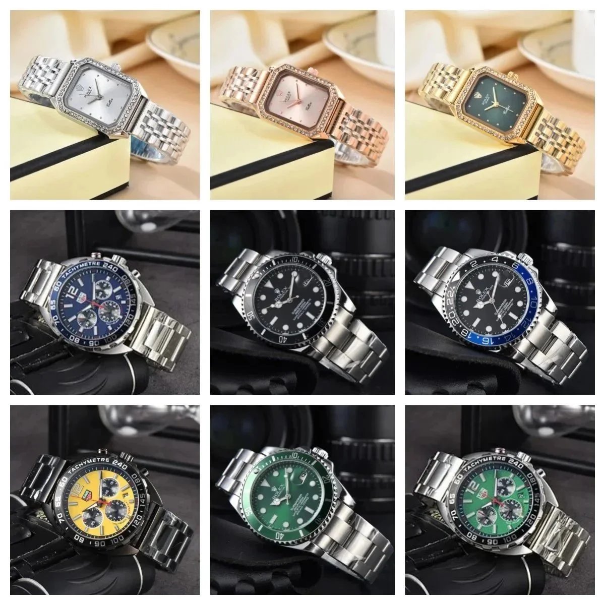 Luxury Steel Watch S
