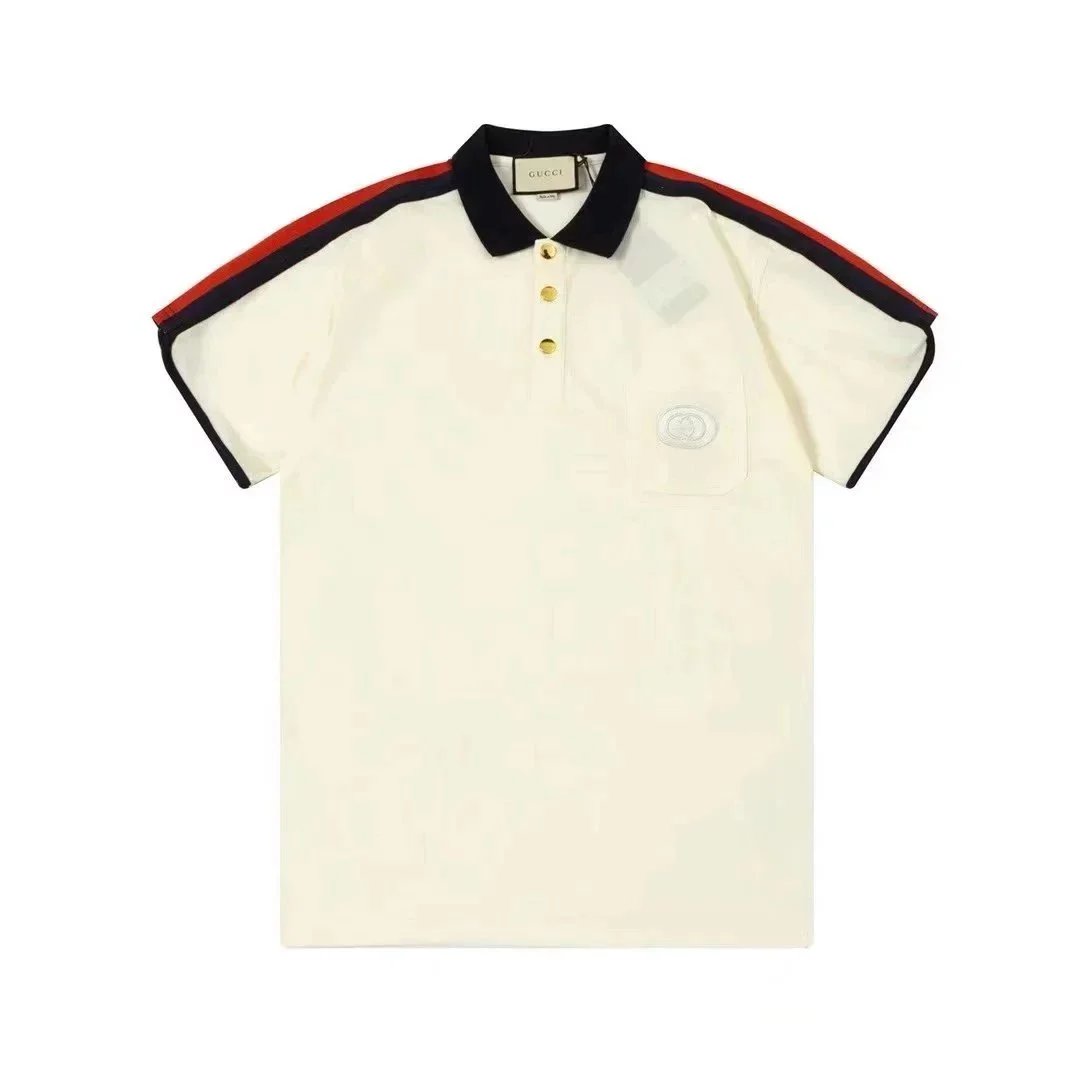 Gucci Shirts Short-Sleeve Polo Shirt — 15