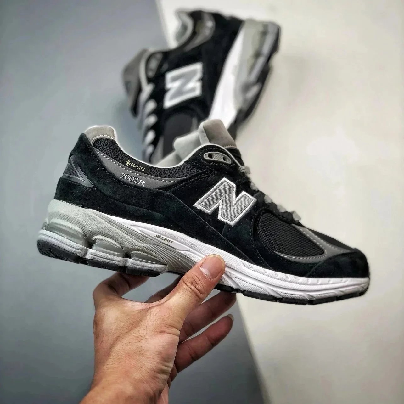 New Balance 2002R Navy Teal Suede Sneakers Running Shoes - 15