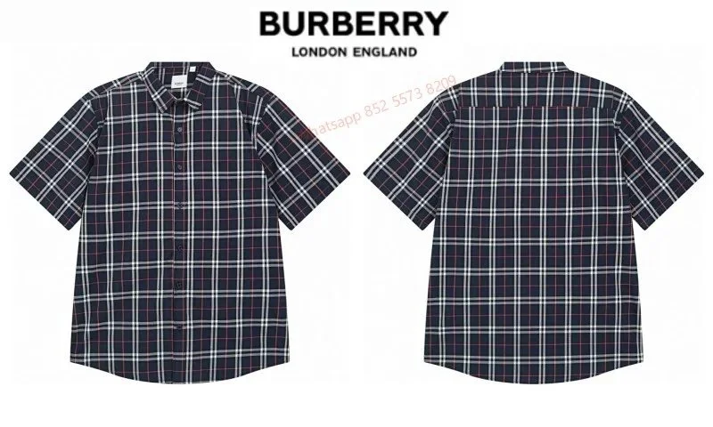Burberry Navy Plaid 