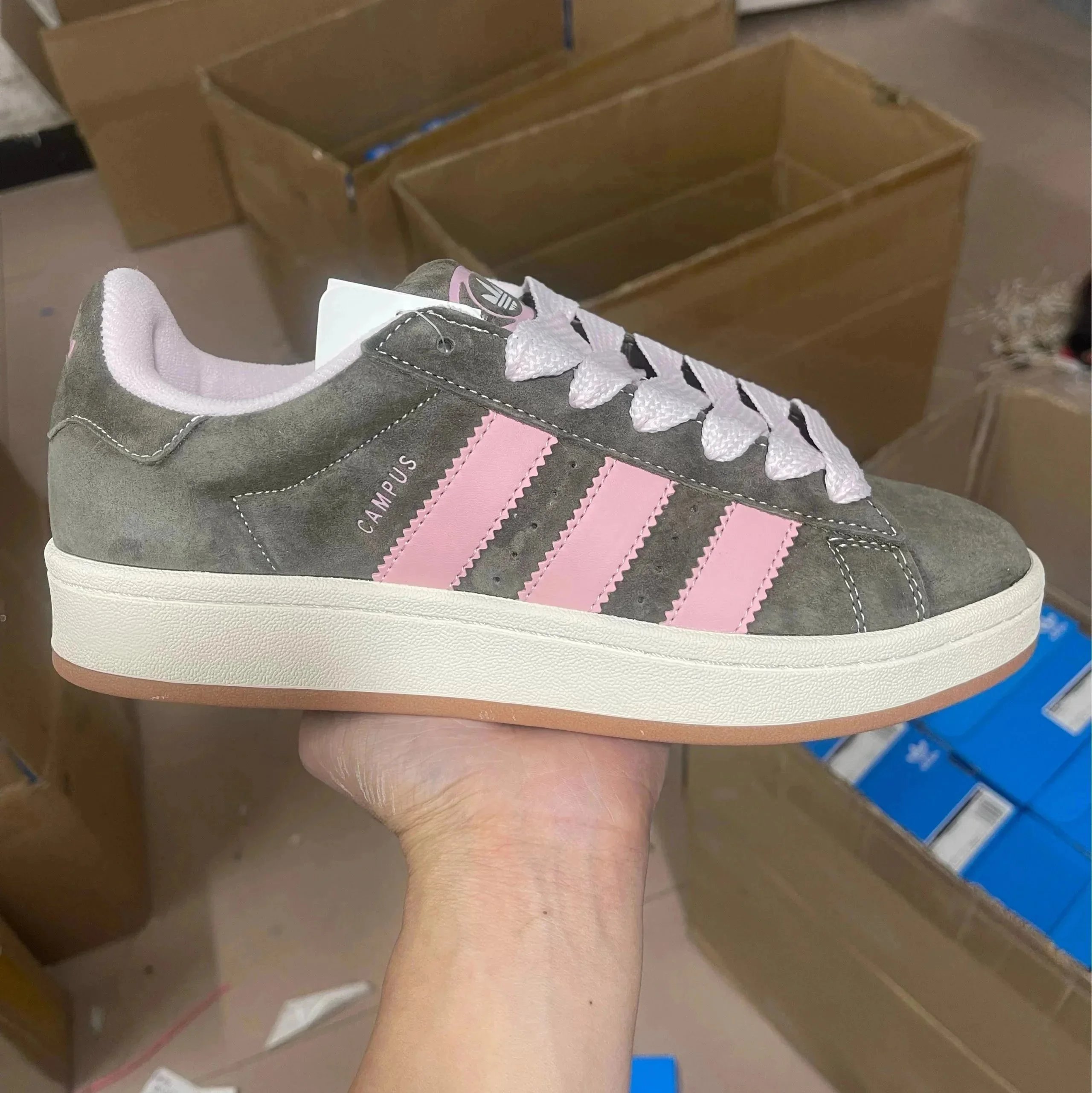 Adidas Sneakers Campus — Brown pink