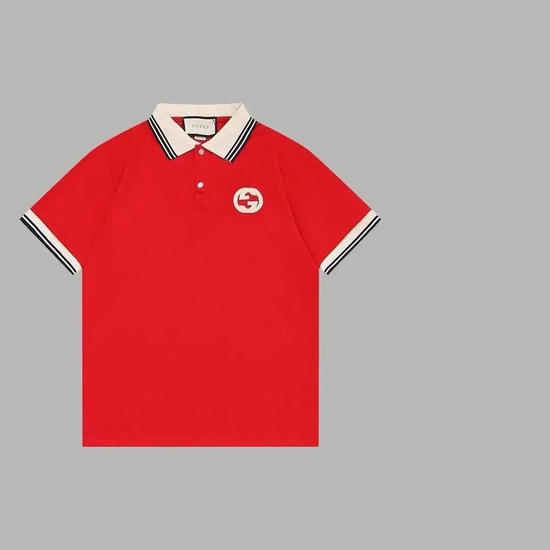Gucci Shirts Short-Sleeve Polo Shirt — 27