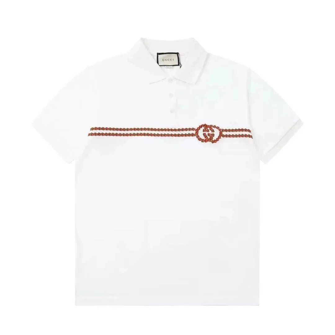 Gucci Shirts Short-Sleeve Polo Shirt — 8